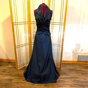 Tadashi Gown - Midnight Blue - Size 12 Classic Timeless Elegance